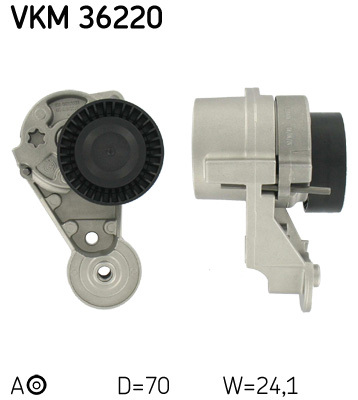 Rolka napinająca paska wieloklinowego VKM 36220 SKF